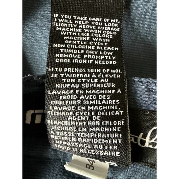 Travis Mathew Mens Golf Casual Pants Size 36 x 32 Blue Pockets EUC - Picture 8 of 8